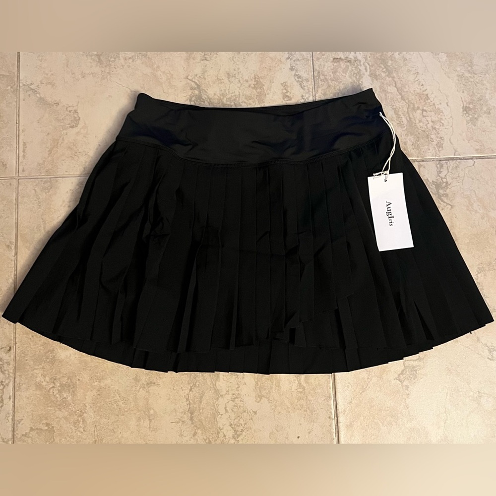 Iris Black Mini Skirt